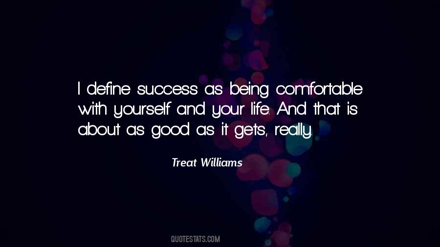 Quotes About Being Comfortable With Yourself #844026