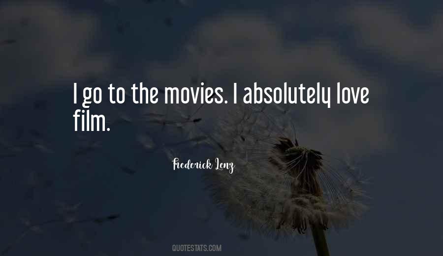 Love Film Quotes #547527