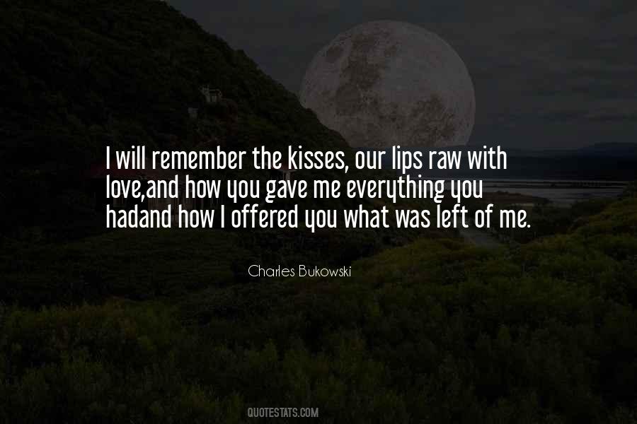 Quotes About Raw Love #1494894