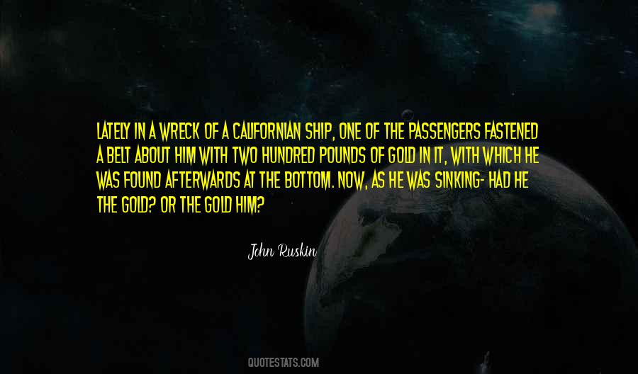 A Sinking Ship Quotes #1029923