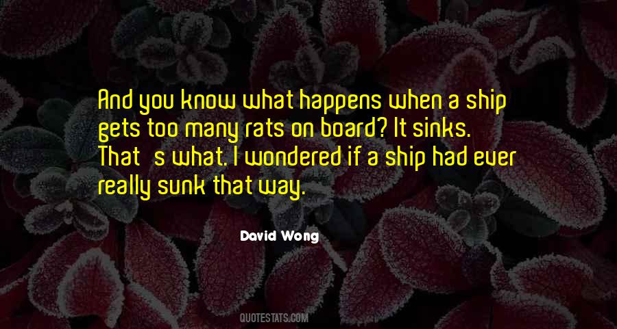 A Sinking Ship Quotes #329225