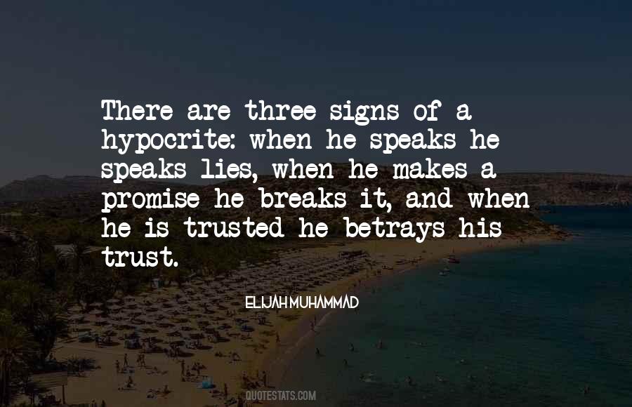 Quotes About Trust And Lying #1264677