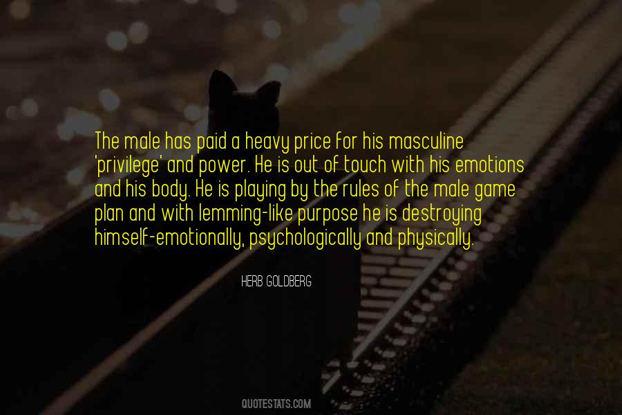 Male Body Quotes #1418157