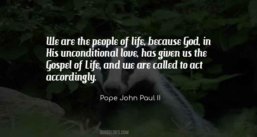 Quotes About Unconditional Love Of God #1079878