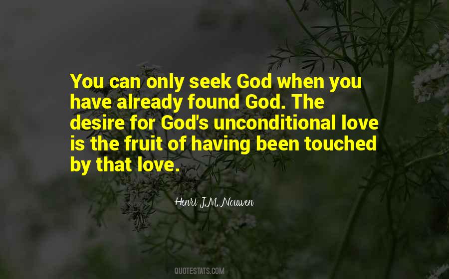 Quotes About Unconditional Love Of God #302333