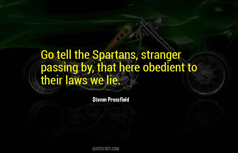 Quotes About Spartans #1731309