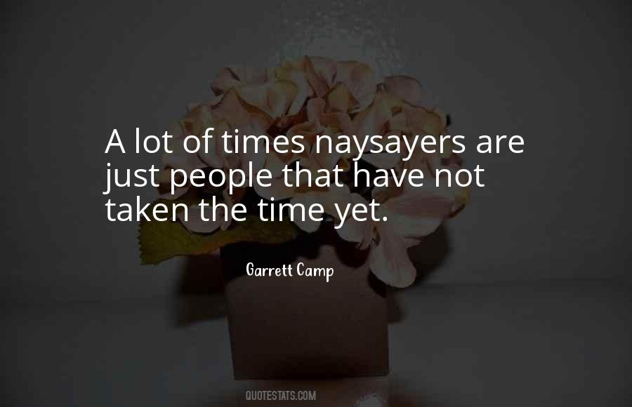 Quotes About Naysayers #1800265