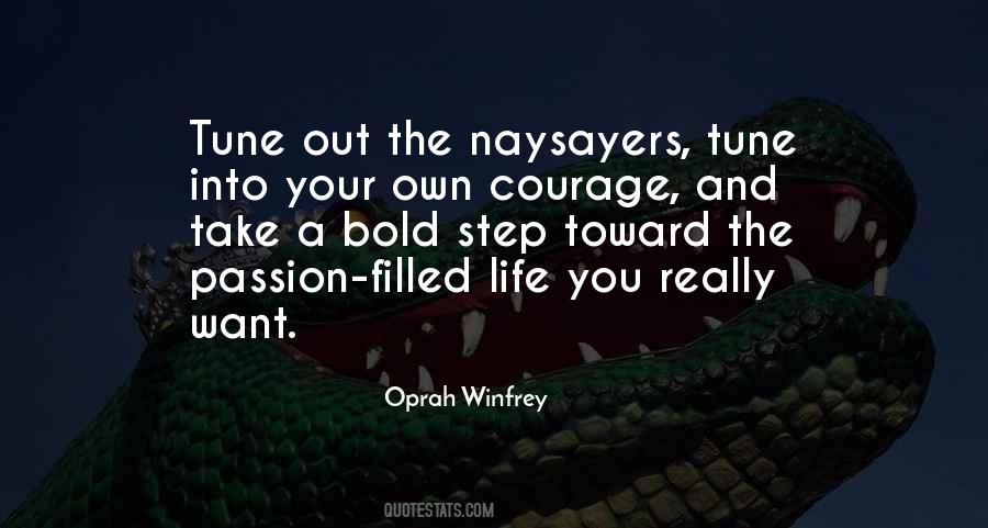 Quotes About Naysayers #650071