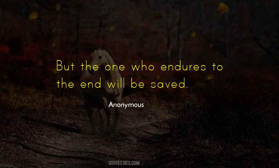 End Will Be Quotes #83279