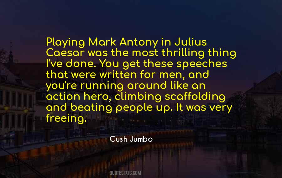 Julius Caesar Mark Antony Quotes #1856186