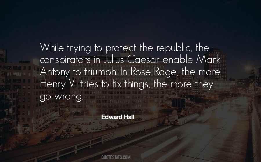 Julius Caesar Mark Antony Quotes #95359