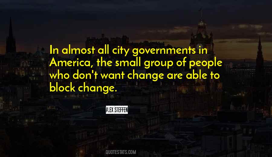 Change In America Quotes #1000309