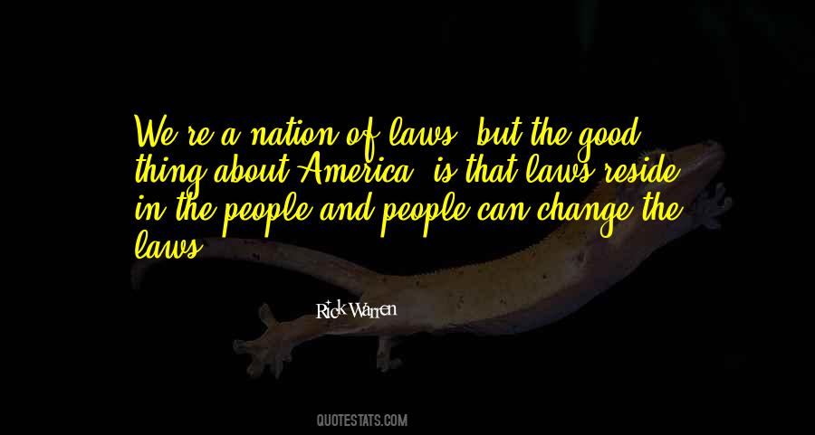 Change In America Quotes #1109333