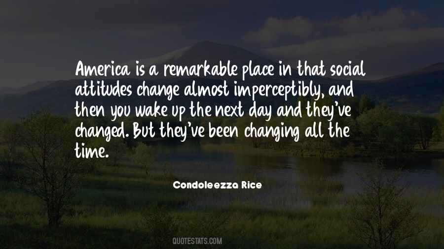 Change In America Quotes #806132