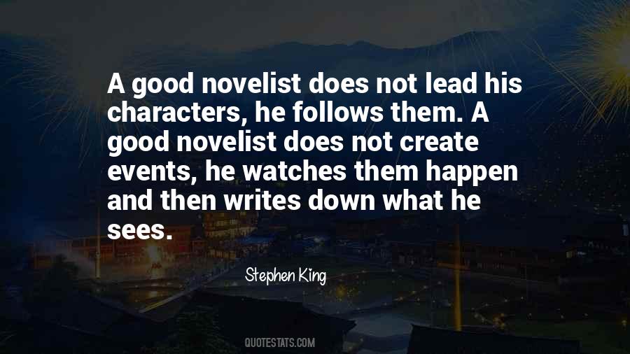Quotes About Novelist #1205761