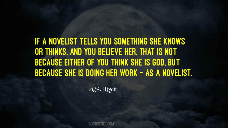Quotes About Novelist #1336916