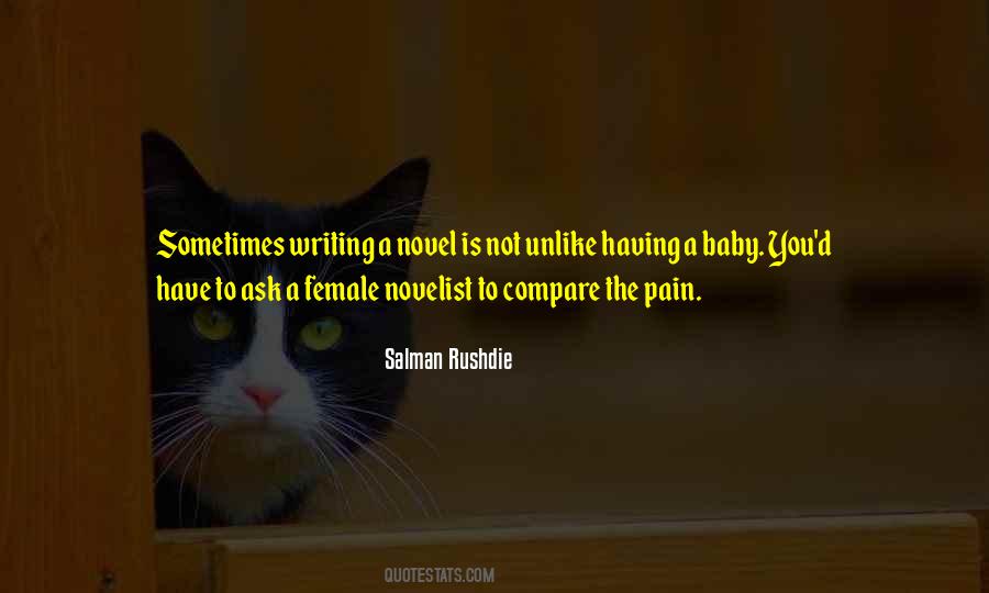 Quotes About Novelist #1374908