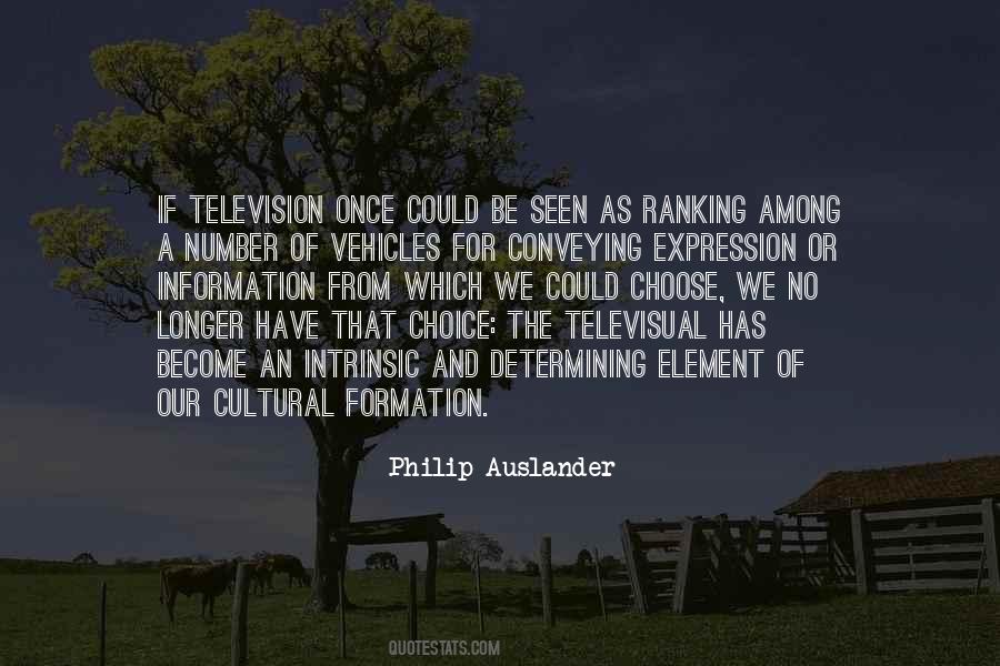 Cultural Formation Quotes #1007308