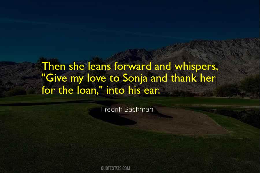 Love Whispers Quotes #1583290