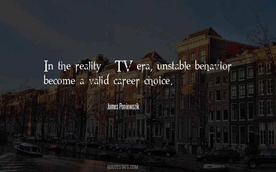 Quotes About Reality Tv #987446