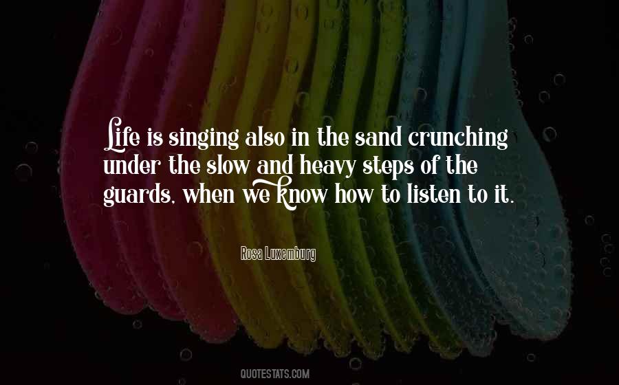 Quotes About Sand And Life #1254985