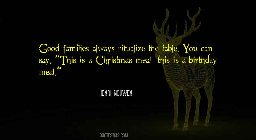 Quotes About Christmas Table #333993