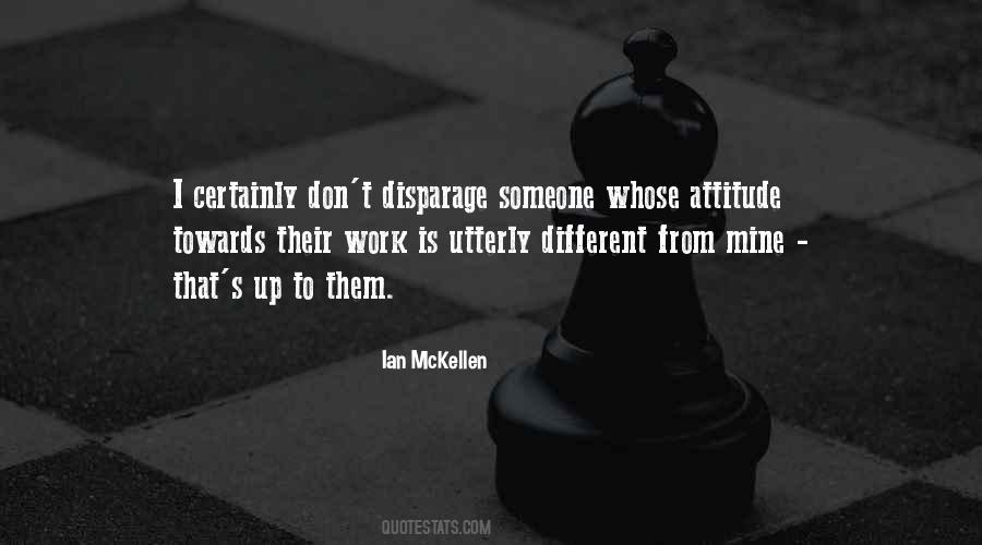 Different Attitude Quotes #1553696