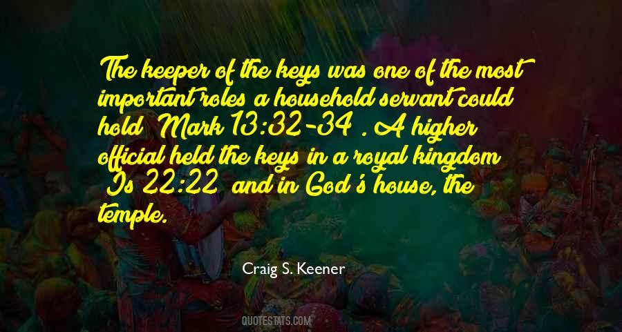 Quotes About God's House #1338987