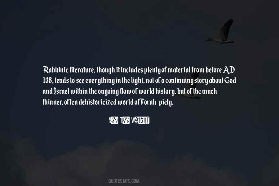 Rabbinic Literature Quotes #1024299