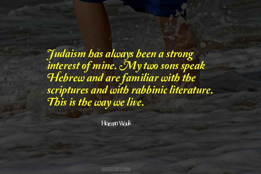 Rabbinic Literature Quotes #1607472