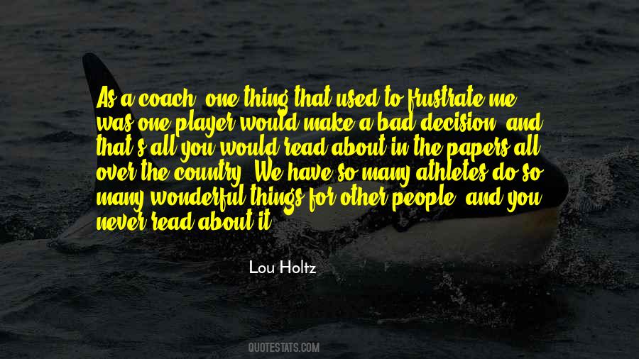 Quotes About Athletes #1443614