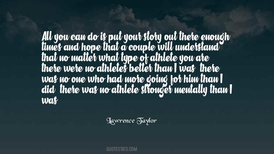 Quotes About Athletes #974289