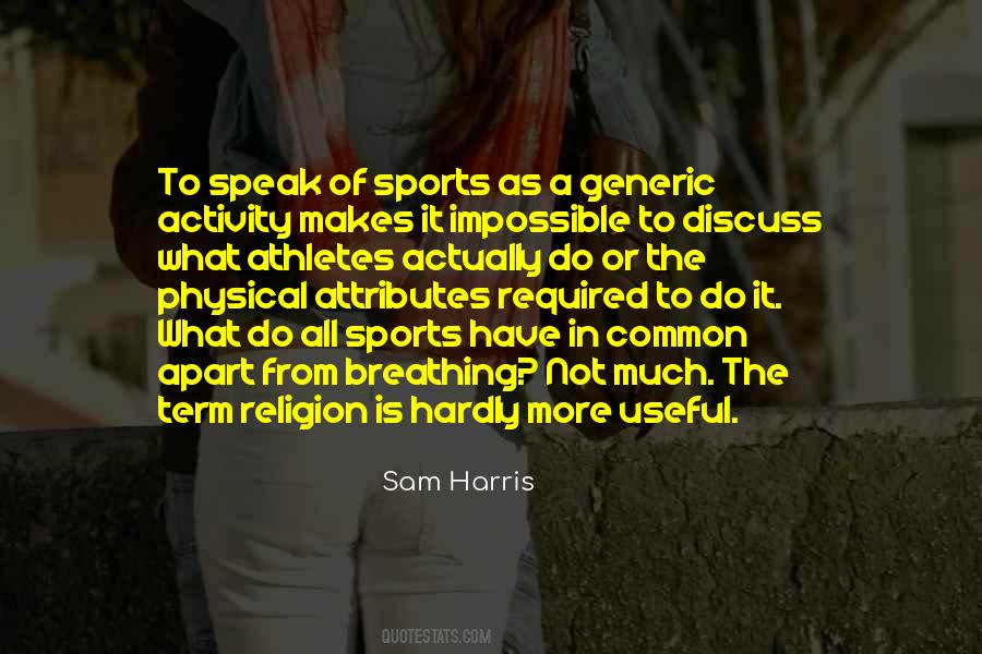 Quotes About Athletes #999428