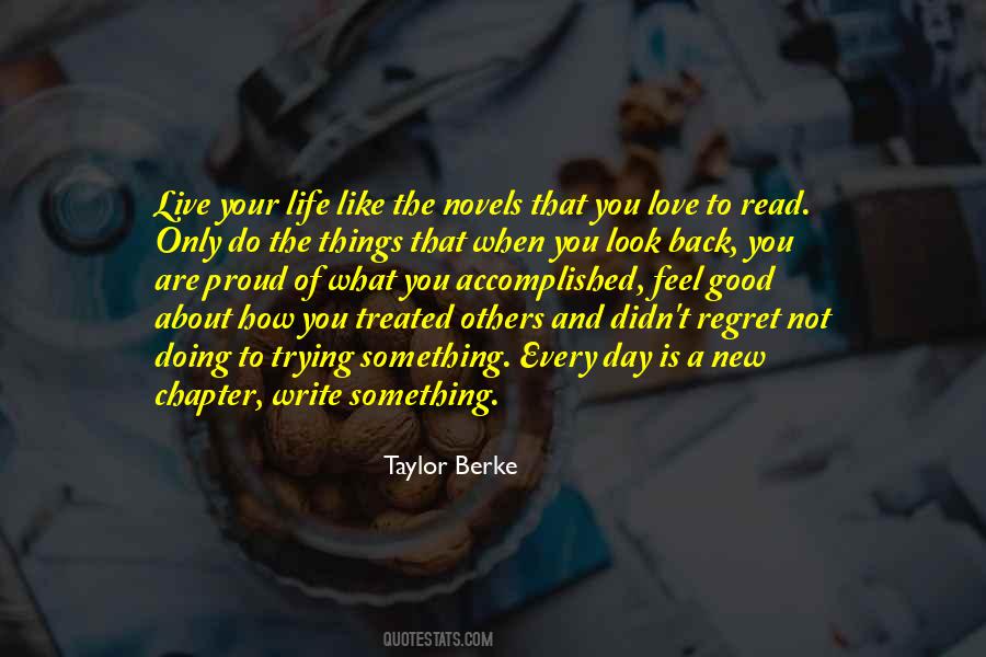 Quotes About Things You Regret #170007