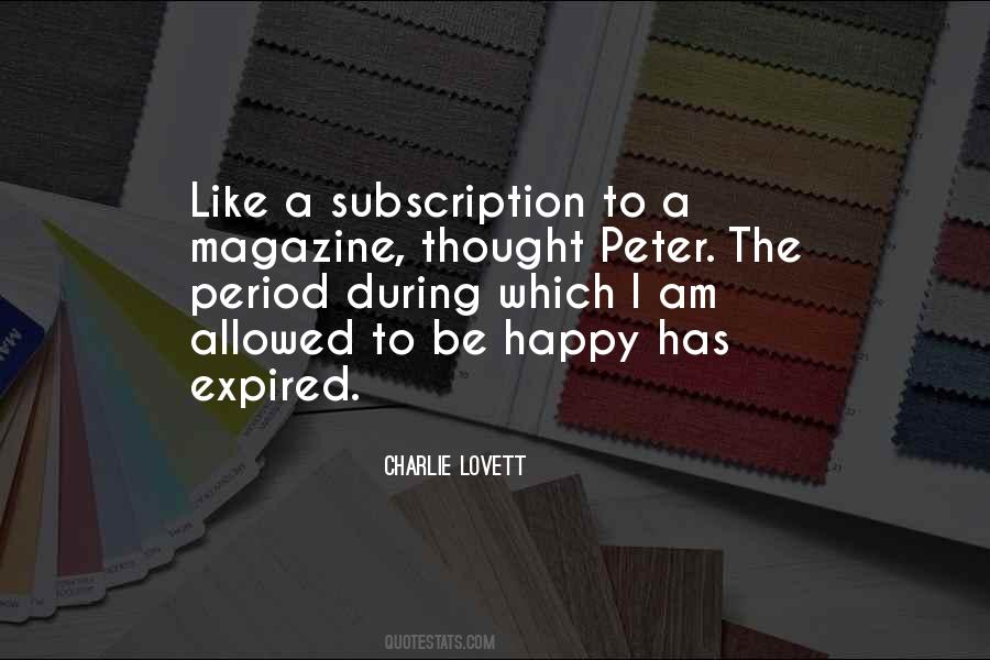 Quotes About Subscription #1224128