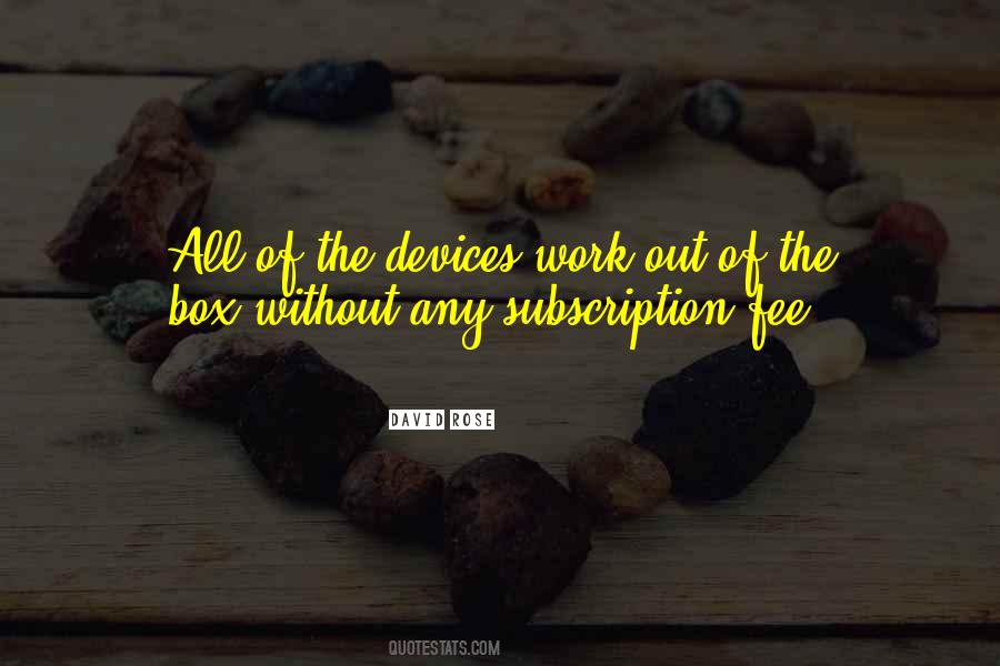 Quotes About Subscription #132465