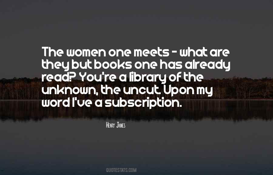 Quotes About Subscription #783164