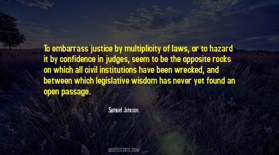 Quotes About Civil Justice #1018352