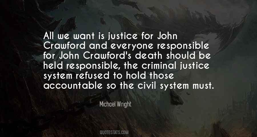 Quotes About Civil Justice #476931