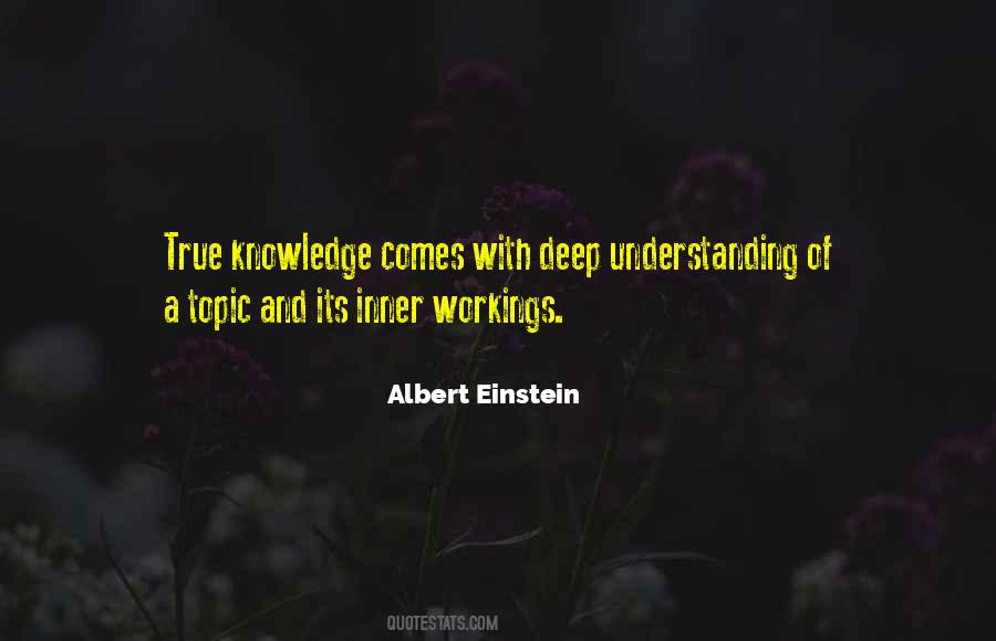 Quotes About Understanding And Knowledge #366123