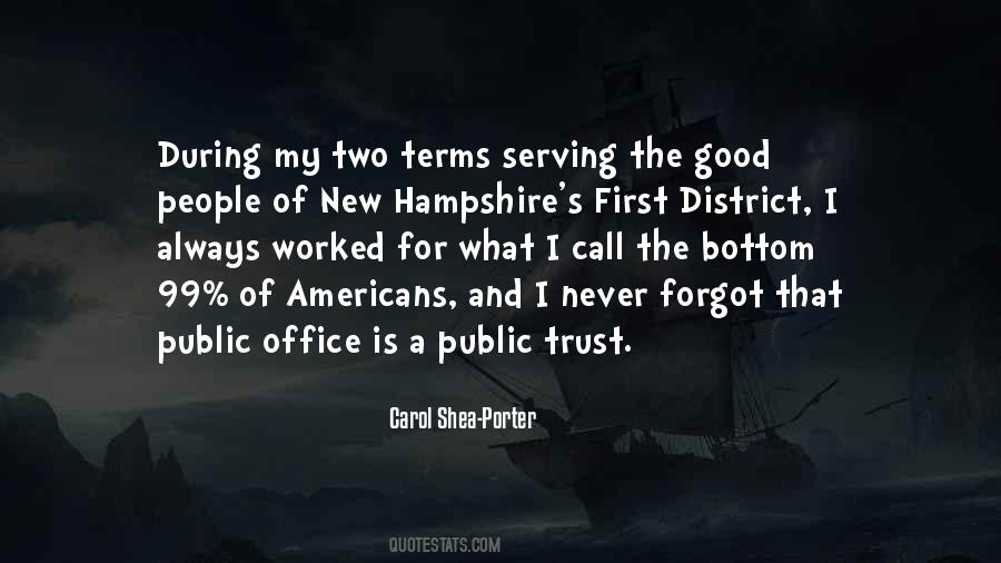 Public Office Quotes #1079644