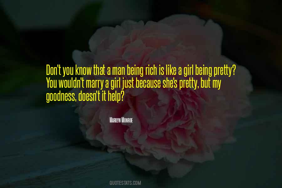 Quotes About Being A Pretty Girl #528115