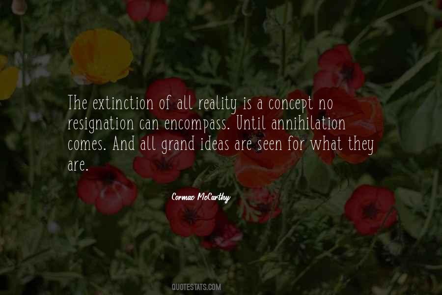 Quotes About Extinction #1286431