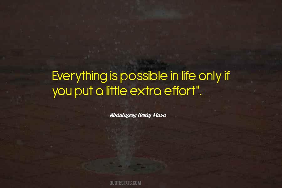 Little Effort Quotes #618951