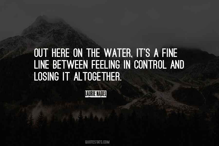 Quotes About On The Water #1304209