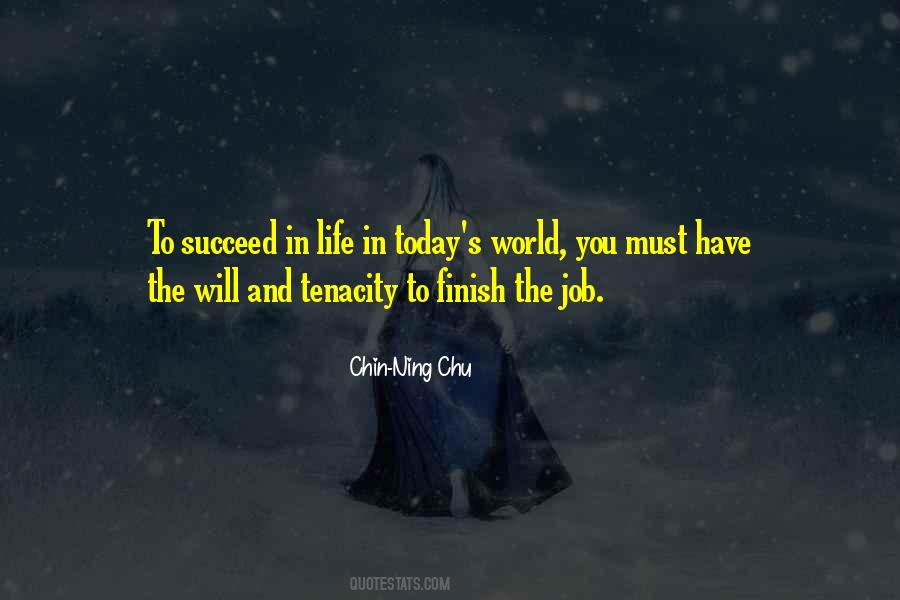 Quotes About The Will To Succeed #209675