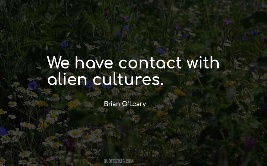 Quotes About Alien Contact #1866853