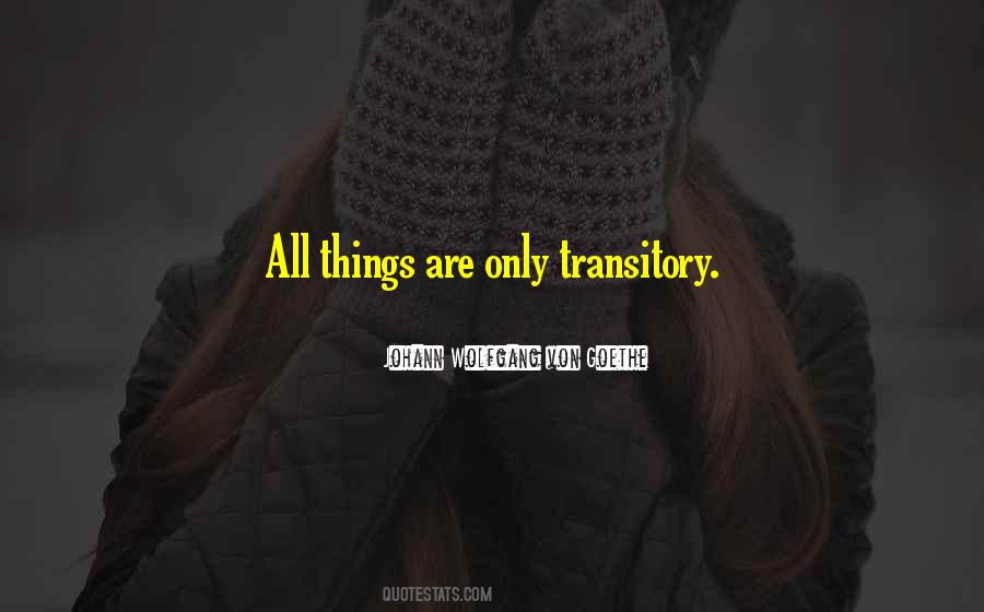 Quotes About Transitory #197952