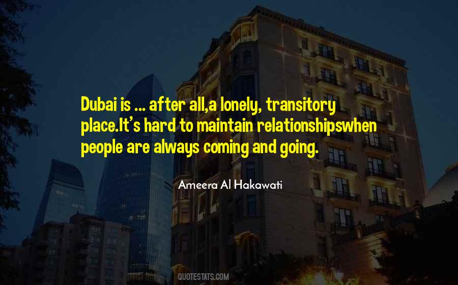 Quotes About Transitory #504212