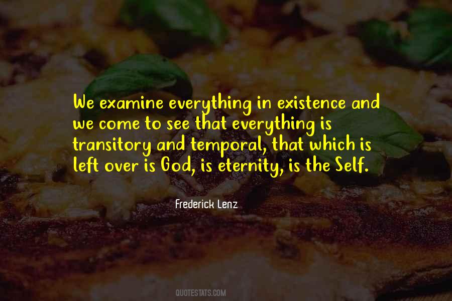 Quotes About Transitory #774418